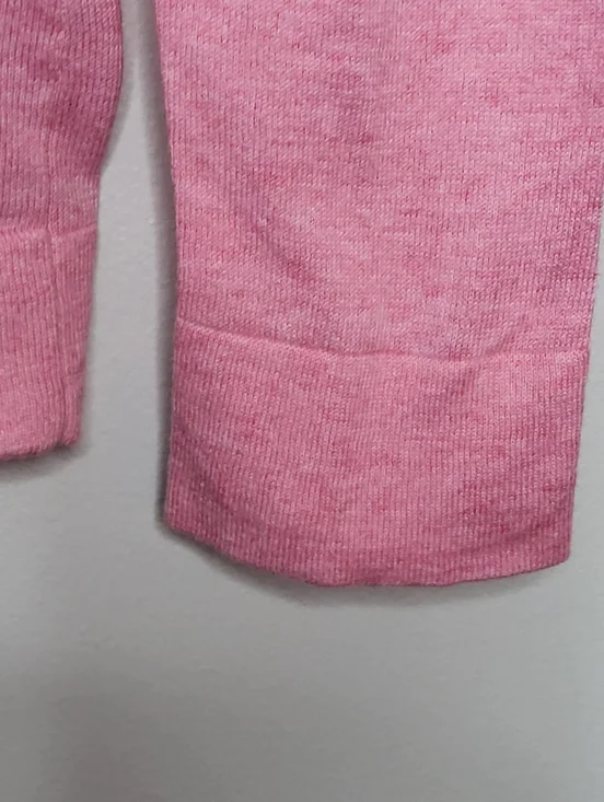 J.Crew Factory Teddie Sweater Pink XS S Preppy Spring Capsule Crewneck Knit - Picture 5 of 8